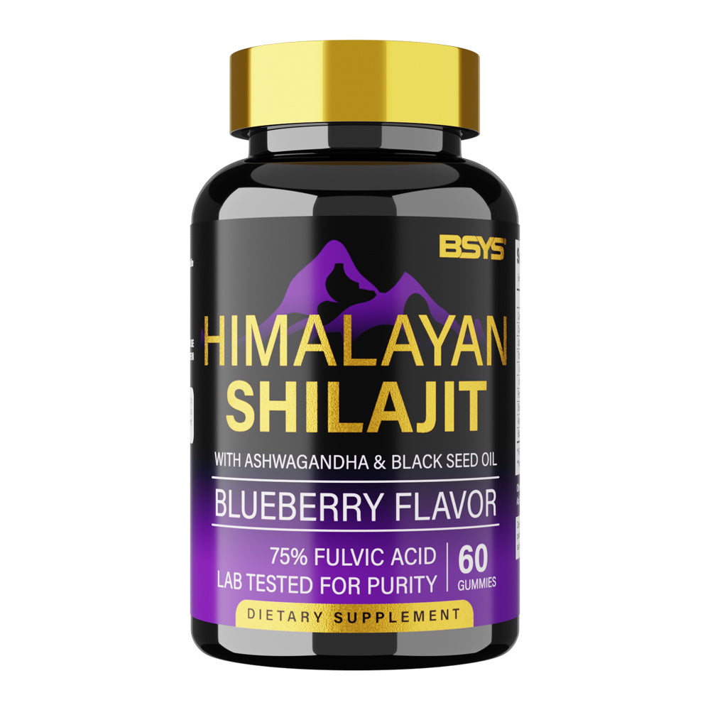 BSYS SHILAJIT GUMMIES 60 GUMMIES 600 BOOST
