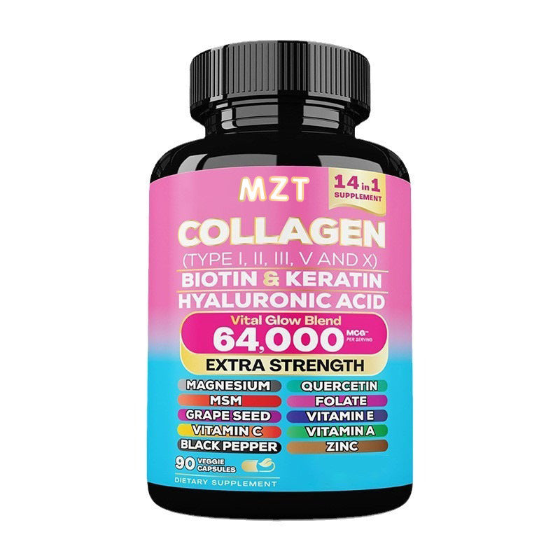 Collagen Capsule Supplement dose package