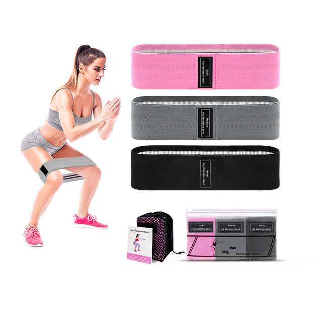 Fabric Resistance Bands pullers latex silk