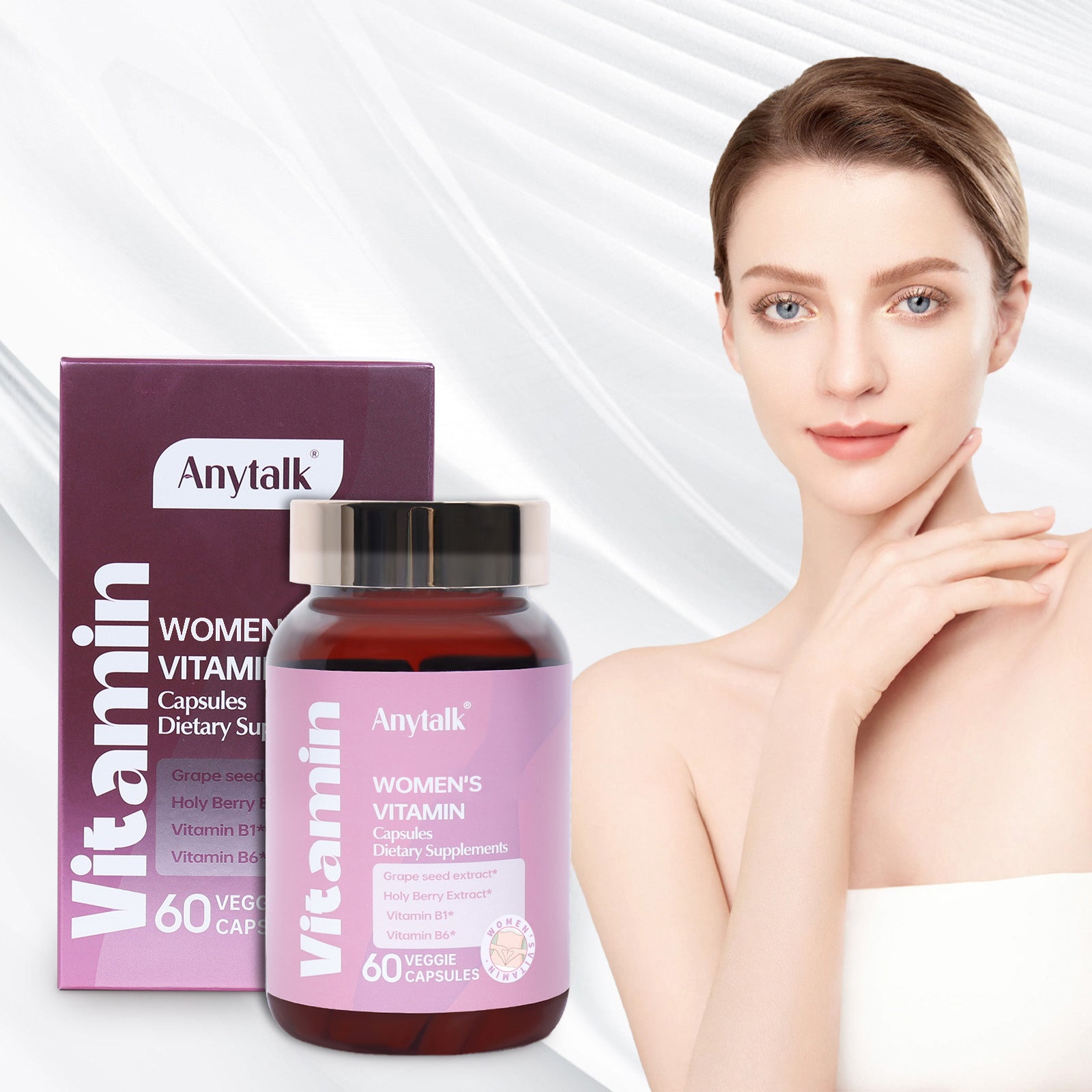 Women's Skincare Vitamin Capsules Vitamins complex